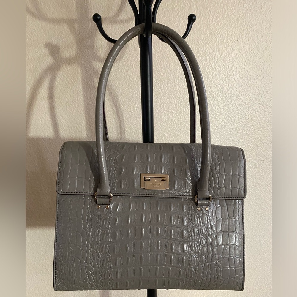 Kate Spade Croc Leather Bag